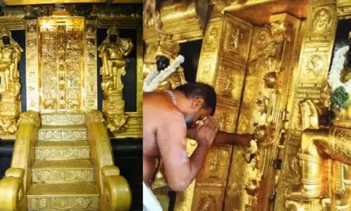 ശബരിമലയിൽനിന്ന് കൂടുതൽ സ്വർണം അപഹരിച്ചു?; സന്നിധാനത്തുനിന്ന് ശേഖരിച്ച സാമ്പിളുകൾ വി.എസ്.എസ്.സിക്ക് കൈമാറി