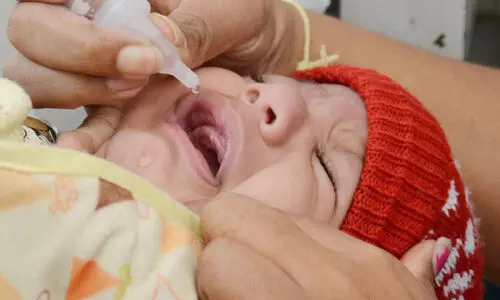 സം​സ്ഥാ​ന വ്യാ​പ​ക​മാ​യി പോ​ളി​യോ വാ​ക്സി​നേ​ഷ​ൻ ആ​രം​ഭി​ച്ചു