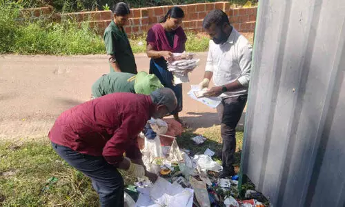 മാലിന്യം തള്ളി; 17,000 രൂപ പിഴ ചുമത്തി