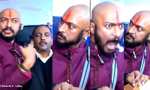 അയാളുടെ മുഖത്തെ ക്രൗര്യം നോക്കൂ, ഇതാണ്‌ ഹിന്ദുത്വ രാഷ്ട്രീയം; പ്രതിരോധിക്കേണ്ടത് ഹിന്ദുക്കളുടെ ഉത്തരവാദിത്തം -വി.ടി. ബൽറാം