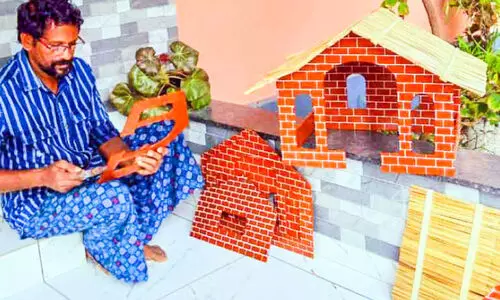 കടൽ കടന്ന്​ വർഗീസിന്‍റെ പുൽക്കൂടുകൾ