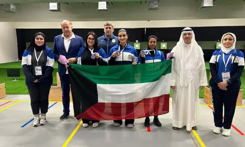 അറബ് പിസ്റ്റൾ ആൻഡ് റൈഫിൾ ഷൂട്ടിങ് ചാമ്പ്യൻഷിപ്; കുവൈത്തിന് വെള്ളി