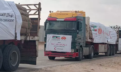 കനത്ത മഴയും കൊടും തണുപ്പും; ഗസ്സയിൽ ടെന്റുകൾ ഒരുക്കി റഹ്മ ഗ്ലോബൽ സൊസൈറ്റി