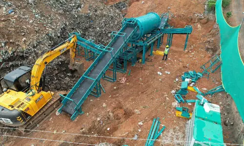 മാലിന്യക്കൂന പഴങ്കഥ;കൊട്ടാരക്കര ഉഗ്രൻകുന്നിൽ ബയോ മൈനിങ് തുടങ്ങി