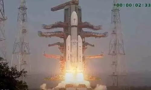 കരുത്തോടെ വീണ്ടും ഐ.എസ്.ആർ.ഒയുടെ ‘ബാഹുബലി’; ഭാരമേറിയ മറ്റൊരു ഉപഗ്രഹംകൂടി ബഹിരാകാശത്ത്