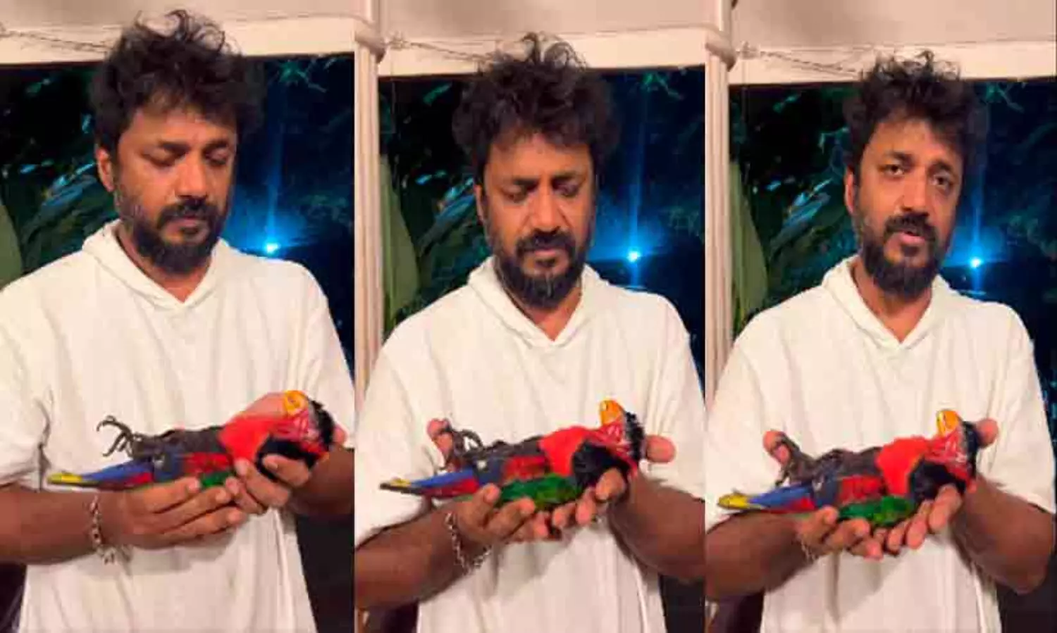 സമദിന്റെ രാജപ്പൻ പോയി, ക്രിസ്മസ് രാത്രിയിൽ; കണ്ണീരോടെ വൈറൽ തത്തയുടെ വിയോഗം പങ്കുവെച്ച് നാദിർഷയുടെ സഹോദരൻ