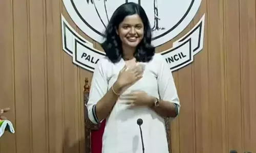 പാലായിൽ 21കാരി ദിയ ബിനു നഗരസഭാ അധ്യക്ഷ; ഏറ്റവും പ്രായം കുറഞ്ഞ അധ്യക്ഷ