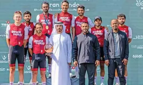 അ​ബൂ​ദ​ബി ഗ്രാ​ൻ ഫോ​ണ്ടോ​യി​ൽ തി​ള​ങ്ങി ജി.​ഡി.​ആ​ർ.​എ​ഫ്.​എ ടീം