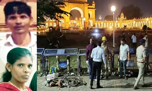 Mysore Palace gate Explosion