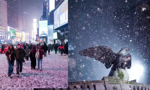 യു.എസിന്റെ വടക്കു കിഴക്കൻ മേഖലയിൽ ശീത കൊടുങ്കാറ്റ്; ന്യൂയോർക്കിലും ന്യൂജേഴ്‌സിയിലും അടിയന്തരാവസ്ഥ