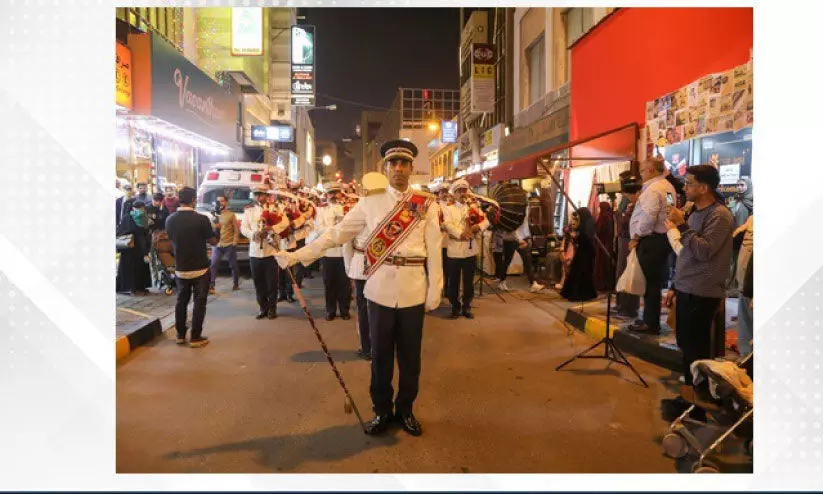 ദേശീയ ദിനാഘോഷം; പൊലീസ് പരേഡ് സംഘടിപ്പിച്ചു ദേശീയ ദിനാഘോഷം; പൊലീസ് പരേഡ് സംഘടിപ്പിച്ചു