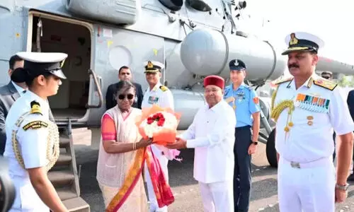 രാഷ്ട്രപതി ദ്രൗപദി മുർമു കാർവാറിൽ