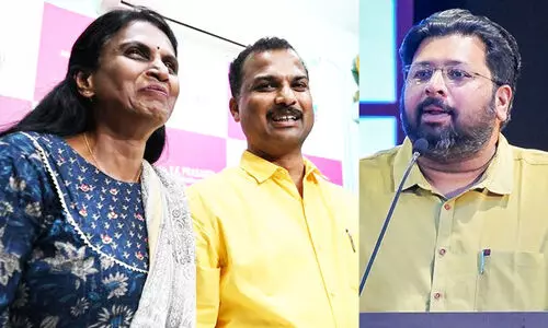 ഓഫിസ് വിവാദത്തിൽ വി.കെ. പ്രശാന്തിനെതിരെ കെ.എസ്. ശബരിനാഥൻ; ‘എം.എൽ.എ ഹോസ്റ്റലിൽ രണ്ട് മുറികളുണ്ട്, പിന്നെന്തിനാണ് കോർപറേഷൻ കെട്ടിടം; ഓഫിസ് ഒഴിയണം’