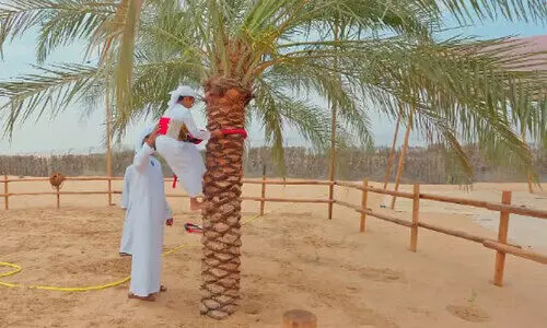 ഡ​സ​ർ​ട്ട്​ ക്യാ​മ്പ്​ സ​ന്ദ​ർ​ശി​ച്ച്​ ​ ശൈ​ഖ്​ ഹം​ദാ​ൻ; വൈ​റ​ലാ​യി ചി​ത്ര​ങ്ങ​ൾ