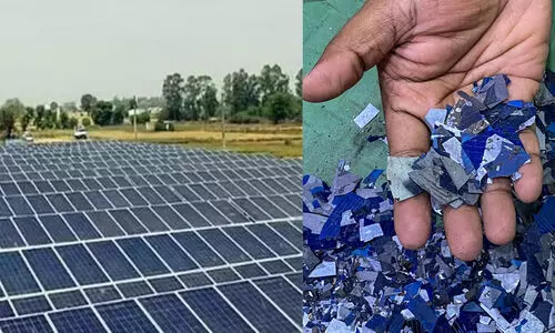 സൗരോർജ പാനലുകൾ; ഇന്ത്യയുടെ   വളർന്നുവരുന്ന ഗുരുതര മാലിന്യ പ്രതിസന്ധി