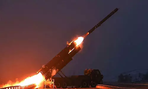 ദീർഘദൂര ക്രൂസ് മിസൈലുകൾ പരീക്ഷിച്ച് ഉത്തര കൊറിയ ദീർഘദൂര ക്രൂസ് മിസൈലുകൾ പരീക്ഷിച്ച് ഉത്തര കൊറിയ