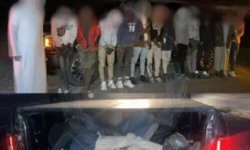 നു​ഴ​ഞ്ഞു​ക​യ​റ്റം: 12 ആ​ഫ്രി​ക്ക​ൻ വം​ശ​ജ​ർ പി​ടി​യി​ൽ