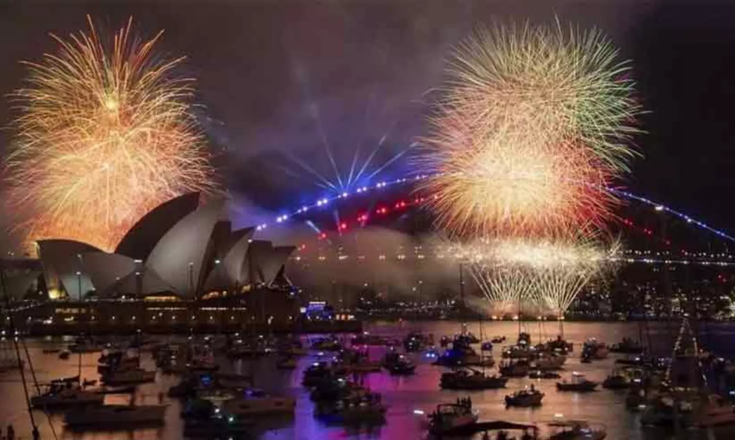 പുതുവർഷത്തെ വരവേറ്റ് കിരിബാതി