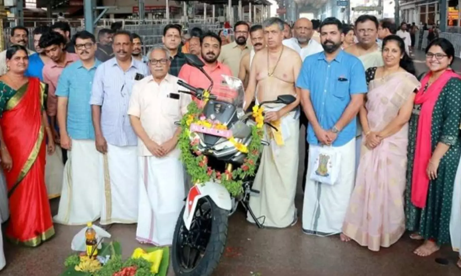 Apache RTX presented at Guruvayur temple