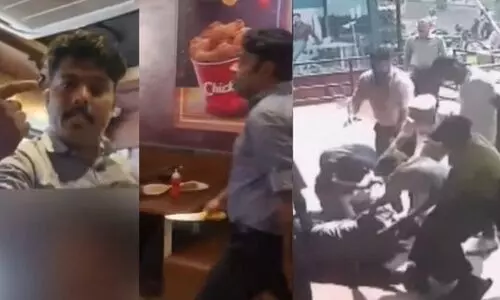 സാന്‍ഡ്​വിച്ചിൽ ചിക്കന്‍ കുറഞ്ഞെന്ന്; ചോദ്യം ചെയ്തതോടെ കത്തിയെടുത്ത് റെസ്റ്റൊറന്‍റ് മാനേജർ, ഒടുവിൽ കൂട്ടയടി