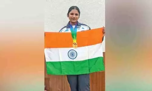 പ​ഞ്ച​ഗു​സ്തി​യി​ൽ സു​വ​ർ​ണ താ​ര​മാ​യി കു​വൈ​ത്ത് പ്ര​വാ​സി​യു​ടെ മ​ക​ൾ