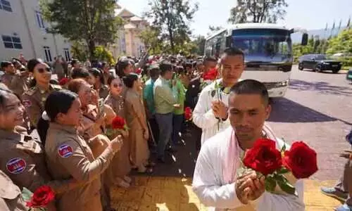 കംബോഡിയൻ തടവുപുള്ളികളെ പുറത്തുവിട്ട് തായ്‍ലൻഡ്
