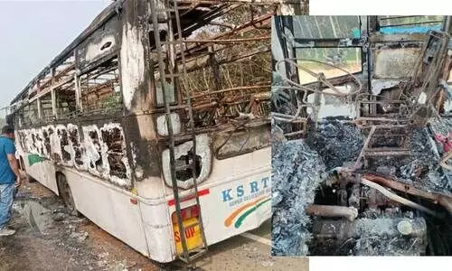 ഗവി ബസ് അപകടം: പത്ത് മിനിറ്റിൽ ബസിൽ തീ പടർന്നു; യാത്രക്കാരുടെ ജീവൻ രക്ഷിച്ചത് മീൻവണ്ടി ജീവനക്കാരുടെ ജാഗ്രത