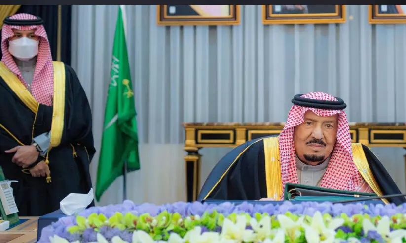 ദേ​ശീ​യ സു​ര​ക്ഷ​ക്ക്​ നേ​രെ​യു​ള്ള ഏ​ത് ഭീ​ഷ​ണി​യെ​യും നേ​രി​ടാ​ൻ മ​ടി​ക്കി​ല്ല -സൗ​ദി മ​ന്ത്രി​സ​ഭ