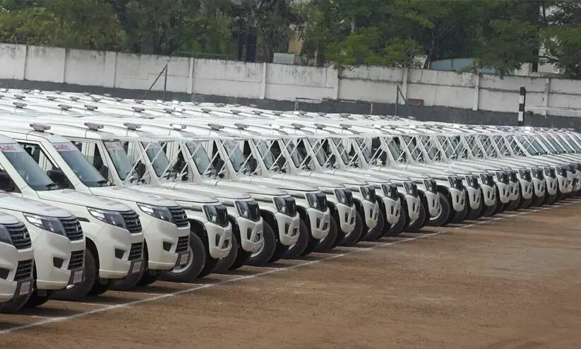 പൊലീസിന് 172 പുതിയ വാഹനങ്ങൾ