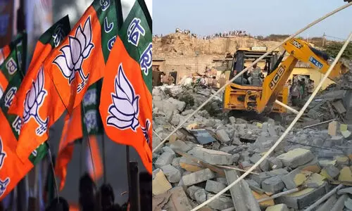 ബംഗളൂരു ബുൾഡോസർരാജ് പുനരധിവാസം: വിദ്വേഷ പ്രചാരണവുമായി ബി.​ജെ.​പി; ‘മി​നി ബം​ഗ്ലാ​ദേ​ശ്​ സൃ​ഷ്ടി​ക്കു​ന്നു’