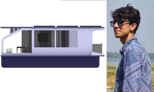 ഒഴുകി നടക്കുന്ന കോട്ടേജുകൾ; തീരനിയമം മറികടക്കാൻ ആശയവുമായി കശ്മീരി യുവാവ് ഒഴുകി നടക്കുന്ന കോട്ടേജുകൾ; തീരനിയമം മറികടക്കാൻ ആശയവുമായി കശ്മീരി യുവാവ്