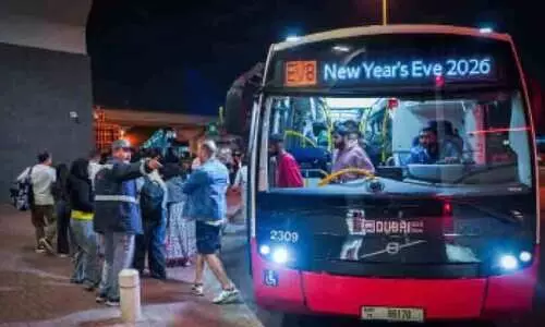 പു​തു​വ​ത്സ​ര​രാ​വി​ൽ ദു​ബൈ പൊ​തു​ഗ​താ​ഗ​തം ഉ​പ​യോ​ഗി​ച്ച​ത്​ 28 ല​ക്ഷം​പേ​ർ