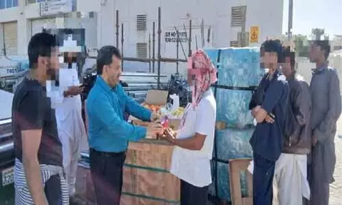 റീ​ച്ച് ദി ​അ​ൺ​റീ​ച്ച്ഡ് പ​ദ്ധ​തി ഭ​ക്ഷ​ണ,പാ​നീ​യ​ങ്ങ​ൾ വി​ത​ര​ണം ചെ​യ്തു