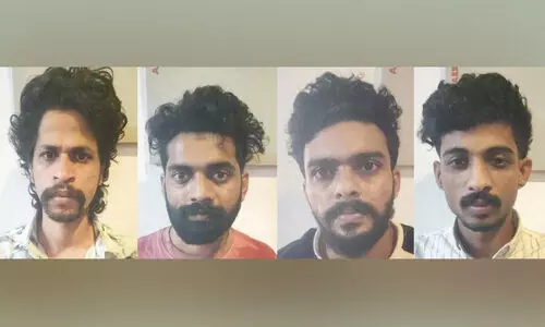 എം.ഡി.എം.എയുമായി നാല് യുവാക്കൾ പിടിയിൽ