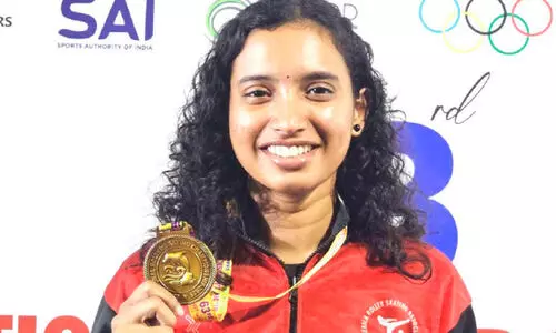 ദേശീയ റോളർ സ്‌കേറ്റിങ് ചാമ്പ്യൻഷിപ്: റോളർ സ്‌കൂട്ടറിൽ ശ്രേയക്ക് സ്വർണം