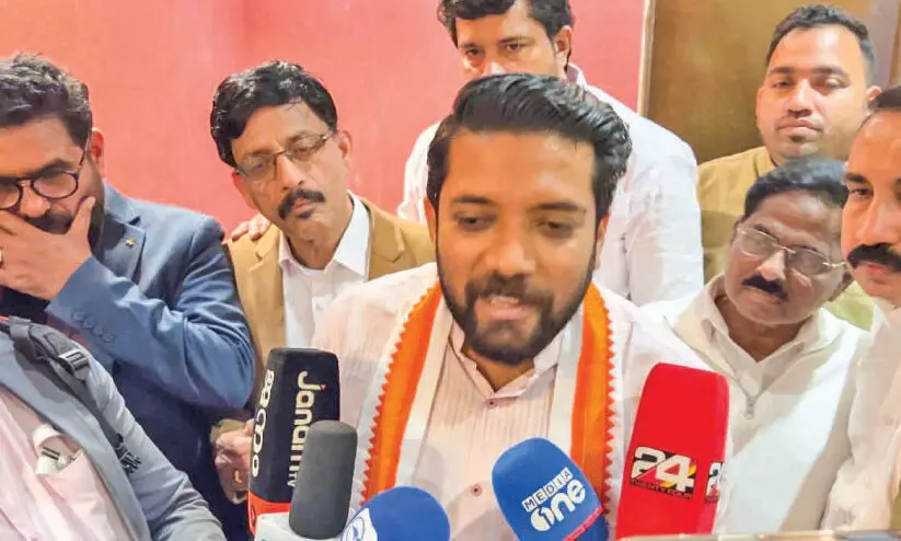 കേരള സർക്കാറിന് ബി.ജെ.പി അനുകൂല നിലപാട് -ഷാഫി പറമ്പിൽ എം.പി കേരള സർക്കാറിന് ബി.ജെ.പി അനുകൂല നിലപാട് -ഷാഫി പറമ്പിൽ എം.പി