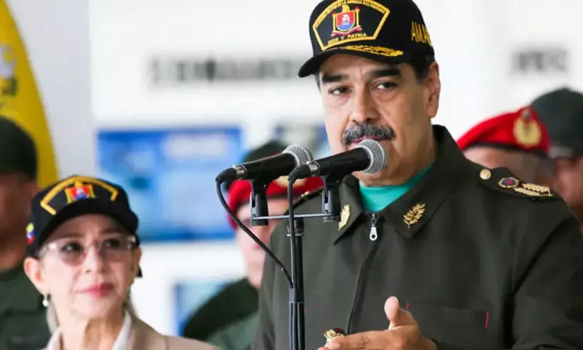 വെനസ്വേലൻ പ്രസിഡന്റ് മദുറോയേയും ഭാര്യയേയും തടവിലാക്കി യു.എസ്; സ്ഥിരീകരിച്ച് ട്രംപ് വെനസ്വേലൻ പ്രസിഡന്റ് മദുറോയേയും ഭാര്യയേയും തടവിലാക്കി യു.എസ്; സ്ഥിരീകരിച്ച് ട്രംപ്