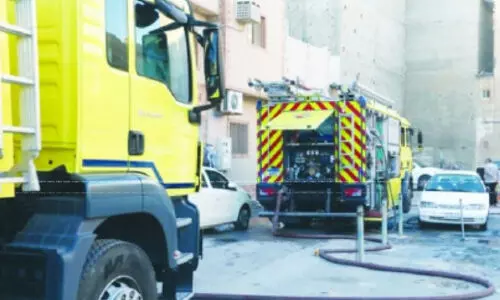 മ​നാ​മ​യി​ൽ വീ​ടി​ന് തീ​പി​ടി​ത്തം; സ​മ​യോ​ചി​ത​മാ​യ ഇ​ട​പെ​ട​ലി​ലൂ​ടെ ഒ​ഴി​വാ​യ​ത് വ​ൻ ദു​ര​ന്തം