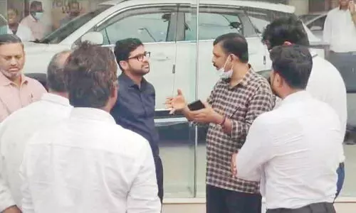 ഉയരപ്പാത; പ്രതിഷേധം കനക്കുന്നു; കലക്ടർ സന്ദർശിച്ചു