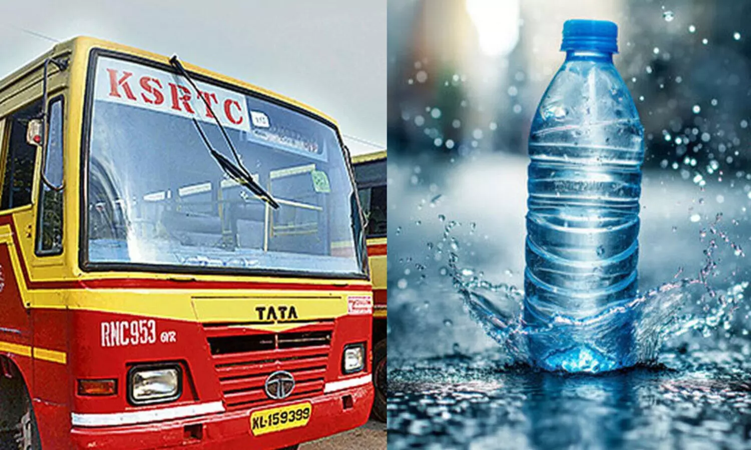 ബസിൽ കുപ്പിവെള്ളം; പദ്ധതിയുമായി വീണ്ടും കെ.എസ്.ആർ.ടി.സി