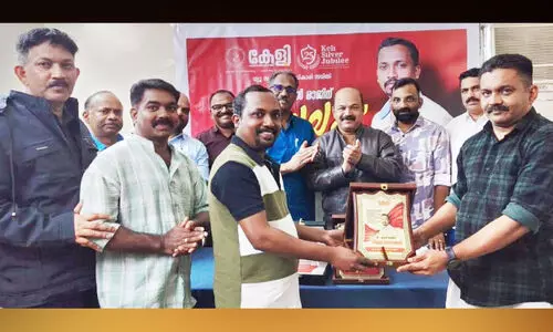 ഷമൽ രാജിന് കേളിയുടെ യാത്രയയപ്പ്