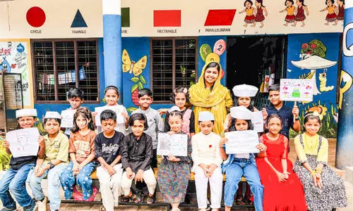 ട്രാഫിക് ബോധവത്കരണ വിഡിയോയുമായി അധ്യാപികയും വിദ്യാർഥികളും