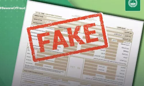 തൊഴിൽ വിസ തട്ടിപ്പുകൾ വർധിക്കുന്നതായി പൊലീസ്​