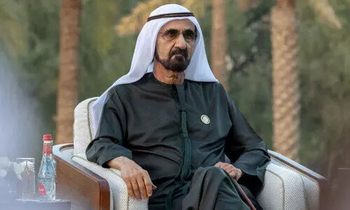 ഭ​ര​ണ നേ​തൃ​ത്വ​ത്തി​ൽ ര​ണ്ട്​ പ​തി​റ്റാ​ണ്ട്​; ശൈ​ഖ്​ മു​ഹ​മ്മ​ദി​നെ അഭിനന്ദിച്ച്​ ഭ​ര​ണാ​ധി​കാ​രി​ക​ൾ പ്ര​സി​ഡ​ന്‍റ്​ അ​ട​ക്കം