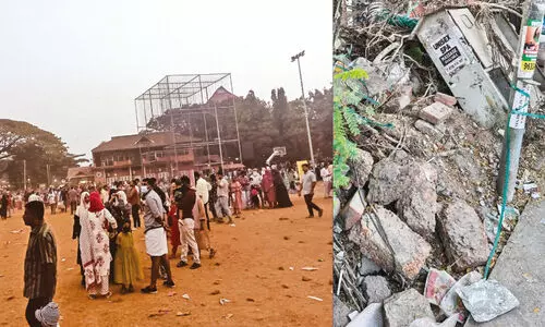 പൊടിപൂരമായി മാനാഞ്ചിറ; കിഡ്സൺ കോർണറിലെ മാലിന്യം നീക്കം ചെയ്തില്ല