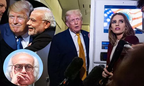 ‘ഞാൻ ഹാപ്പിയല്ലെന്ന് മോദിക്ക് അറിയാം; അദ്ദേഹം സന്തോഷിപ്പിക്കും’ -ട്രംപിന്റെ വാക്കുകൾ ആയുധമാക്കി കോൺഗ്രസ്; പ്രധാനമന്ത്രി രാജ്യത്തെ പരിഹാസ്യമാക്കുന്നുവെന്ന് വിമർശം