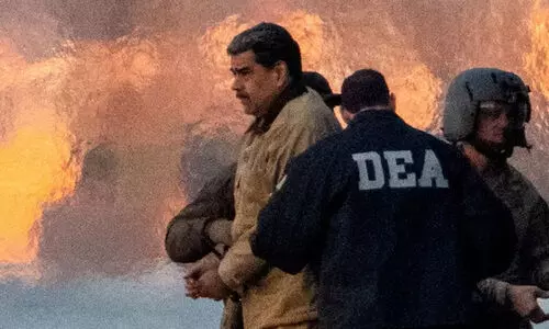 ഒരു കുറ്റവും ചെയ്തിട്ടില്ല​; താനാണ് ഇപ്പോഴും വെനിസ്വേലയുടെ പ്രസിഡന്റ്, കോടതി മുറിയിലും കൂസലില്ലാതെ മദുറോ