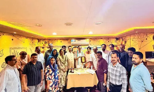 ദു​ബൈ പ്രി​യ​ദ​ർ​ശി​നി സ്വീ​ക​ര​ണം