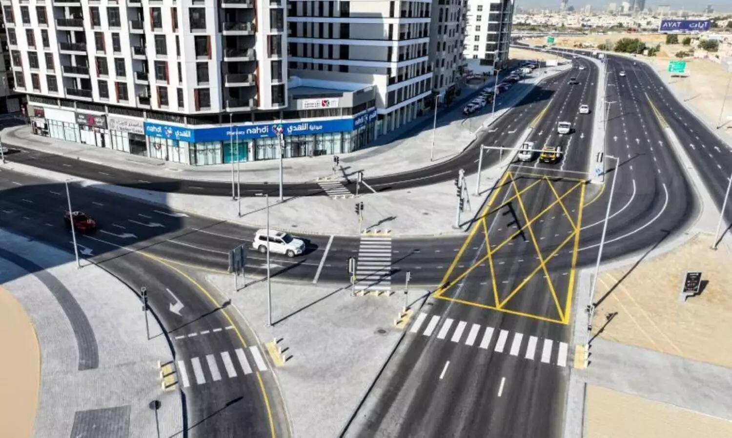 ദുബൈയിൽ നാല്​ റൗണ്ട്​എബൗട്ടുകൾ മാറ്റി; അൽ വർഖ റോഡ്​ വികസനം പൂർത്തിയായി