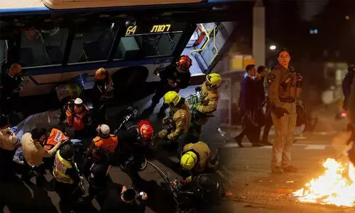 Bus attack to Isreal rally